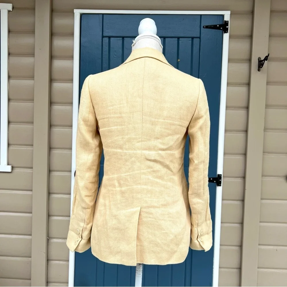Lauren Ralph Lauren Black Label yellow Woman’s Blazer Size 2P